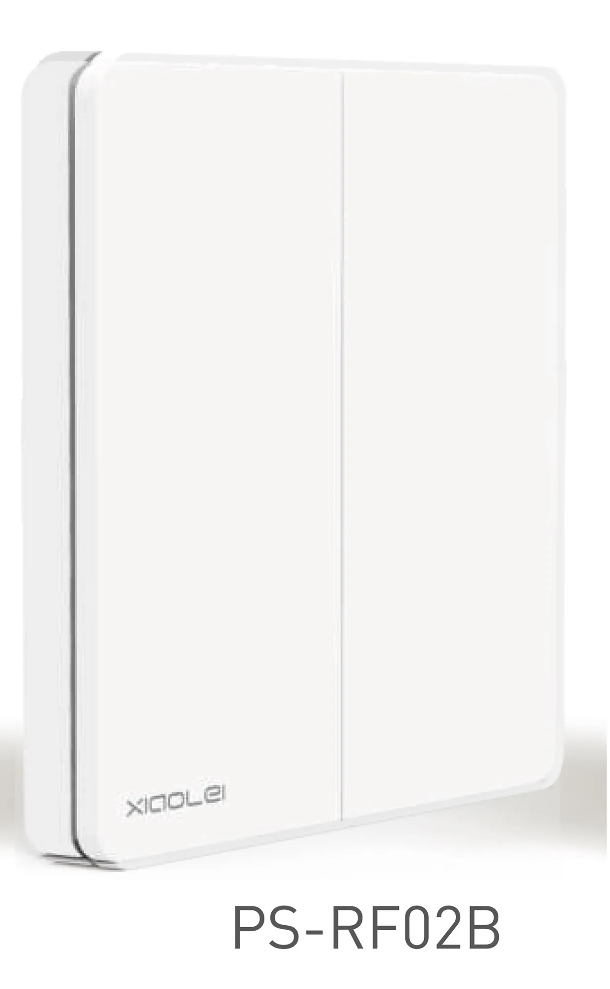 Wireless Push switch 2 channel , 3Vdc battery, RF2.4GHz protocol, Programmable keys, Switch Dimming, IP20. PS-RF02B  LTECH Touch Panel